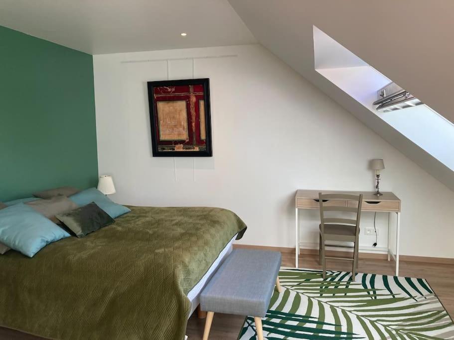 Le Gite Marie-Galante : Belle Maison D'Hotes Avec Acces Piscine En Ete Lanmeur Bagian luar foto